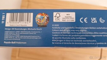 PUZZLE - BALL 3D. POKÉMON. EasyClick 73 dílků. - 6