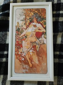 Alfons Mucha - zarámované reprodukce 12 ks - 6