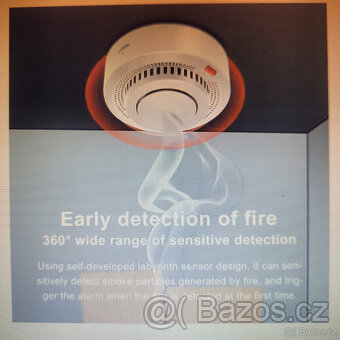 Wifi požárni a kouřový detektor TUYA smart - 6