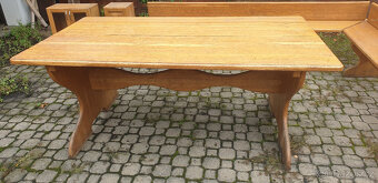 Dubový jídelní stůl (set) - 6