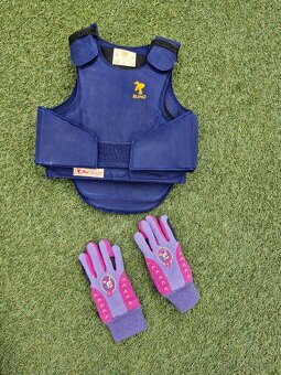 Rajtky dětské vel. 122 + dětské zimní jezdecké boty, 31 - 6