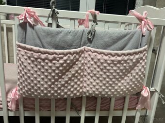 Bílá postýlka top stav - 6