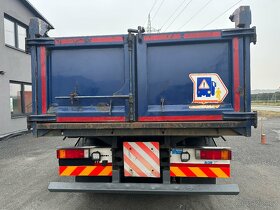 DAF CF 85.360 4x2,dvoustranný sklápěč s hydraulickou rukou - 6