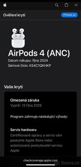 AirPods 4 ANC (potlačování hluku) - 6