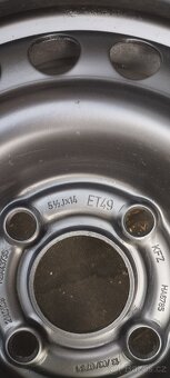 Plechové disky R13 4x100 56,5 střed et49 - 6