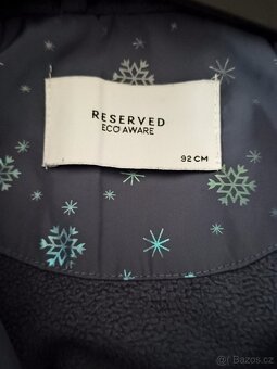 Dívčí zimní bunda Reserved vel 92 - 6