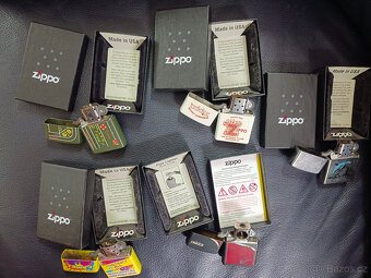 Zapalovače Zippo 5 kusů, krásný stav - 6