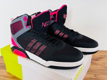 DÍVČÍ KOTNÍKOVÉ TENISKY ADIDAS NEO vel.38 - 6