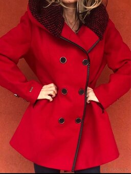 Kvalitní vlněný kabát - L/XL - 6