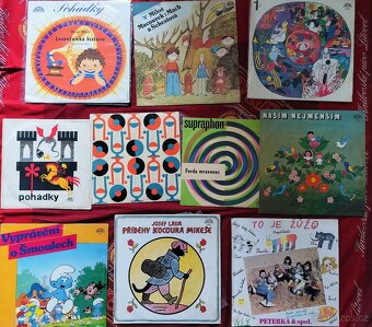 LP gramofonové desky - pohádky- - 6