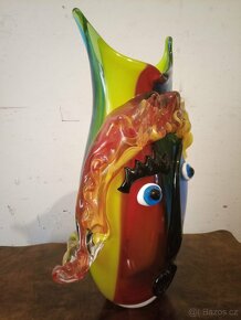 Skleněná váza Murano - 6