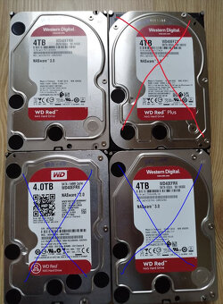 Pevné disky 1TB, 2TB, 4TB - 6