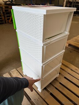 Komoda polyratan se zásuvnými šuplíky Mega Plast - 6