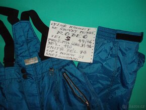 lyžařské kalhoty se šráky vel.S - 6