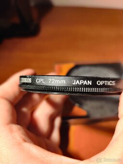 Sada filtrů - VND 46mm + CPL + PL + přechodový 72mm - 6