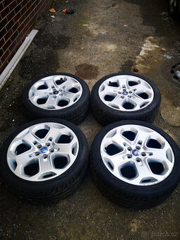 ALU kola 18 Ford + PNEU jako nové - 6