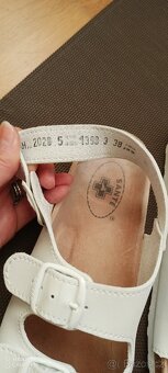 Zánovní kožené zdravotní pantofle Zn.Santé - 6