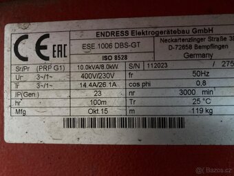 Elektrocentrála 380V - 6