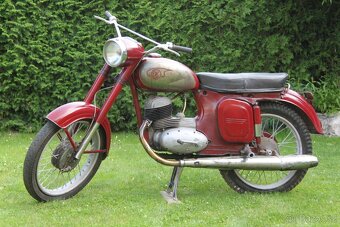 ČZ 175/470 sport r.v. 1968 původní lak, linky, kryt řetězu - 6