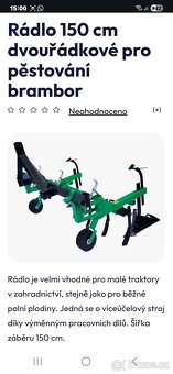 Prodám malotraktor Yanmar YM 1300 + příslušenctví - 6