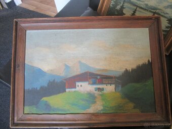 SBÍRKA OBRAZŮ-POZŮSTALOST-LEVNĚ - 6