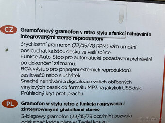 gramofon s nahráváním mp3 - 6