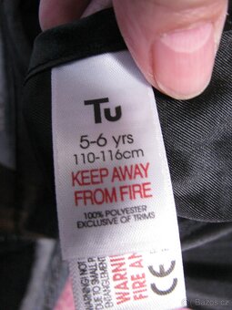 Krásný kostým Star Wars overal s pláštěm vel.116 - 6