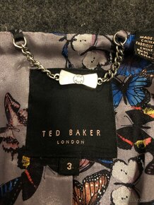 Vlněný zimní dámský kabát Ted Baker - 6