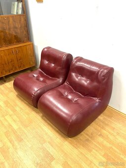 Retro křesla 70. léta Space Age - 6