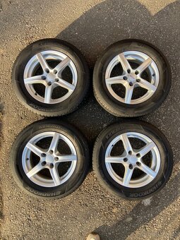 Sada alu kol Alutec s letními pneumatikami Hankook 195/65R15 - 6