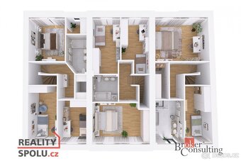 Prodej, byty/4+kk, 96 m2, Ledová 103/12, Červený Hrádek, 312 - 6