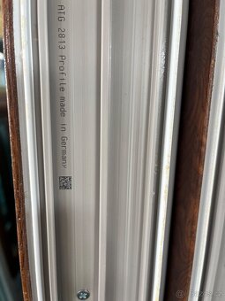 PLASTOVÉ DVOUKŘÍDLÉ DVEŘE BALKÓNOVÉ 138x220-PLZEŇ - 6