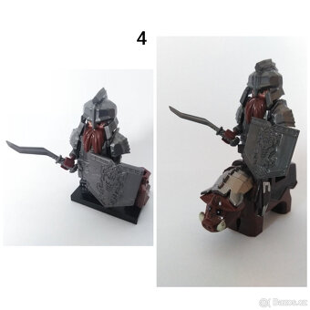 Minifigurky Pán prstenů - Trpaslíci I - 6