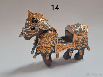 Minifigurky rytíři (6), typ Lego - 6