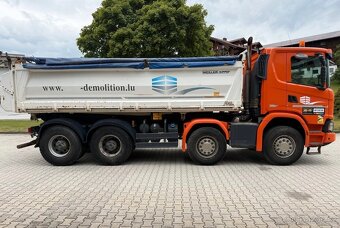 Scania G 500 XT 8x4 BORDMATIC třístranný sklápěč - 6
