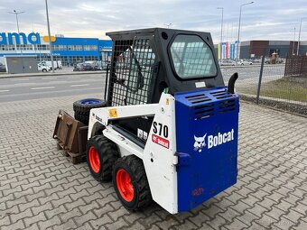 Smykový nakladač Bobcat 453, 2 lžíce 2 páry kol UNC - 6