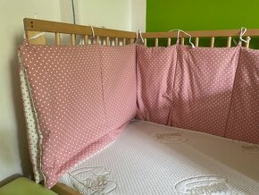Kapsář do dětské postýlky + mantinel - 6