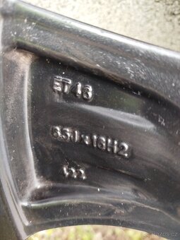 ALU kola Škoda 16” + zimní pneu Continental – TOP STAV 🔥 - 6