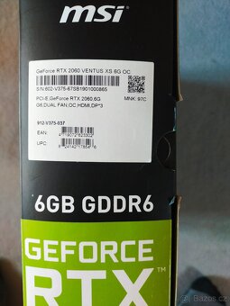 MSI RTX 2060 6GB - 6