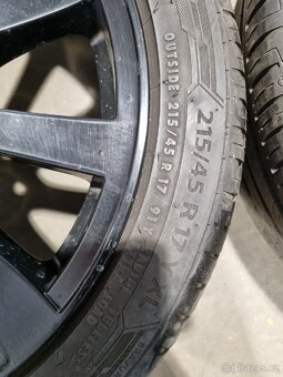 Alu disky BMW, R17 s letními pneu Barum - 6