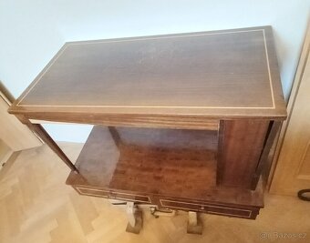 Retro/Vintage masivní lakovaná obývací stěna za odvoz - 6