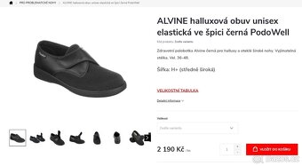 nová halluxová zdravotní obuv vel. 45 - 6