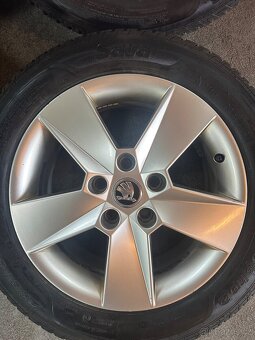 ALU Kola ŠKODA 5x112 R16 ILIAS Zimní Pneu 205/55/16 - 6