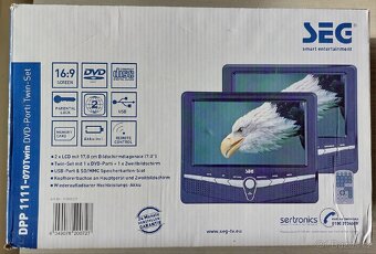 Přenosný DVD přehrávač do auta - 6