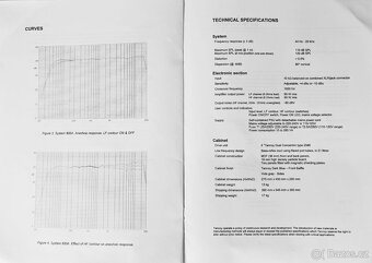 Prodám aktivní studiové monitory Tannoy 800a - 6