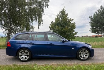 BMW e91 Mpaket 320d M47 120kw manuál Blau Le Mans - 6