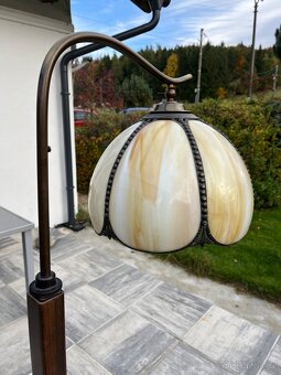 Starožitná lampa se stolkem - AKCE doprava - 6