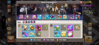 účet clash of clans TH17 max - 6