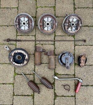 ČZ 125 150 C, Jawa perak, pionýr - díly - 6