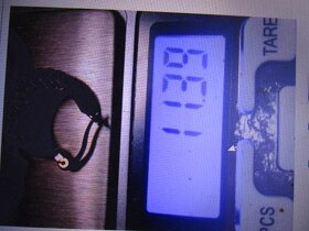 Sada plněné zlato-2xprsten&náušnice, váha 11.39g - 6